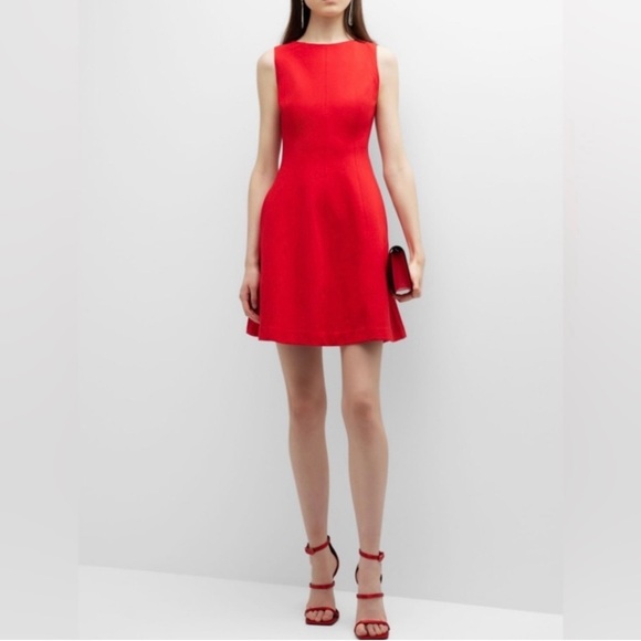 Spanx Perfect Fit & Flare Dress in True Red